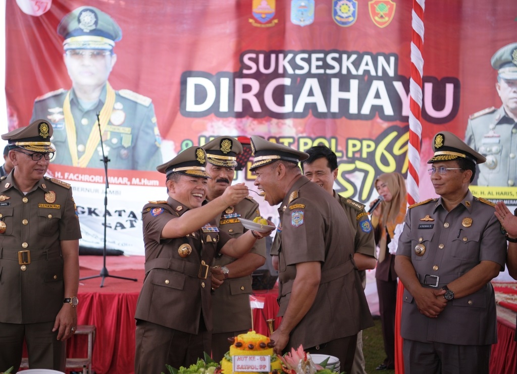 Merangin Sukses Gelar Puncak HUT Satpol PP Ke 69 Aksipost